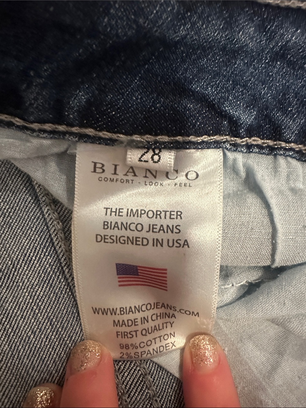 Casual Distressed Ankle Jeans in Blue - Women's - Picture 4 of 4